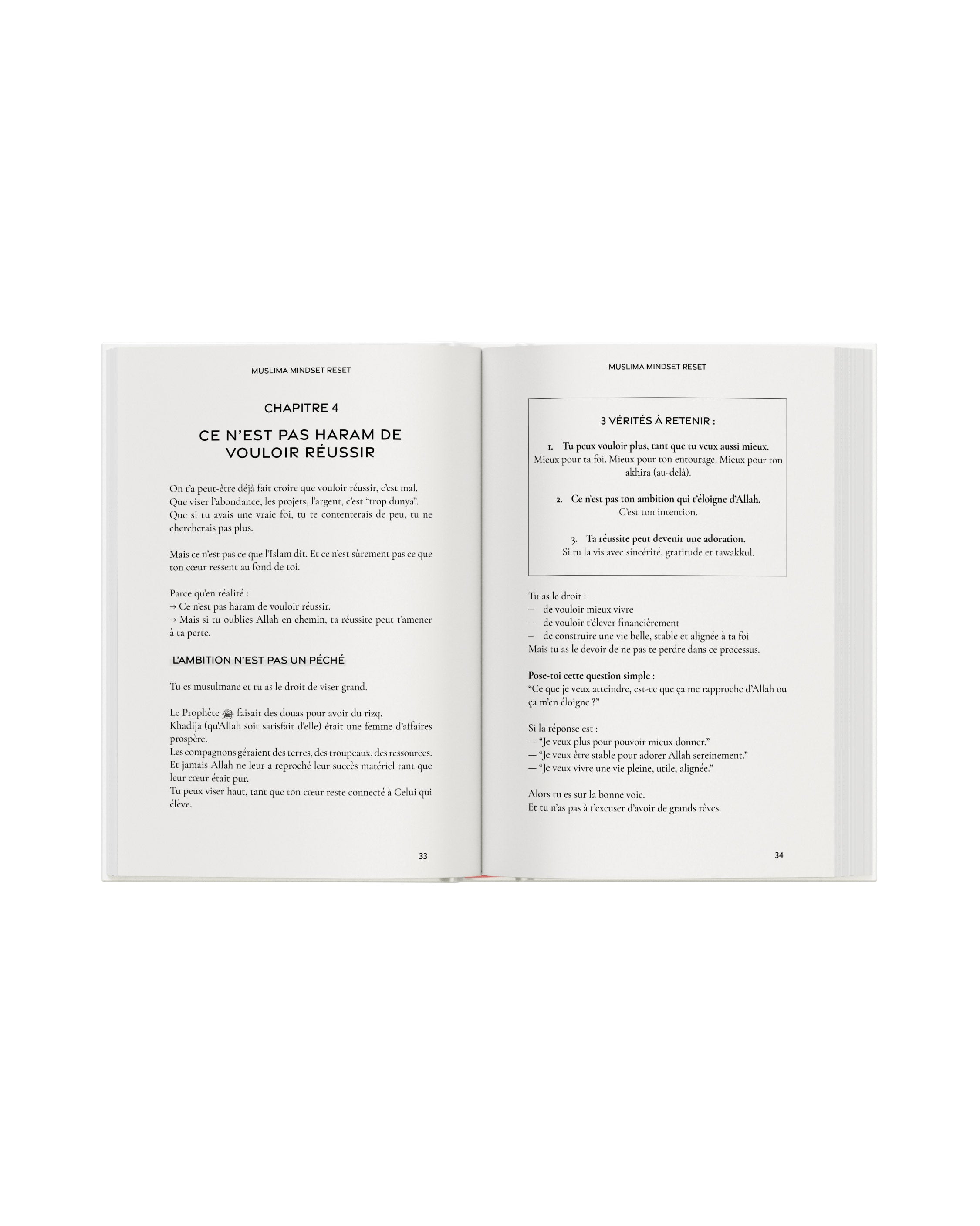 Muslima Mindset Reset – Le guide de transformation