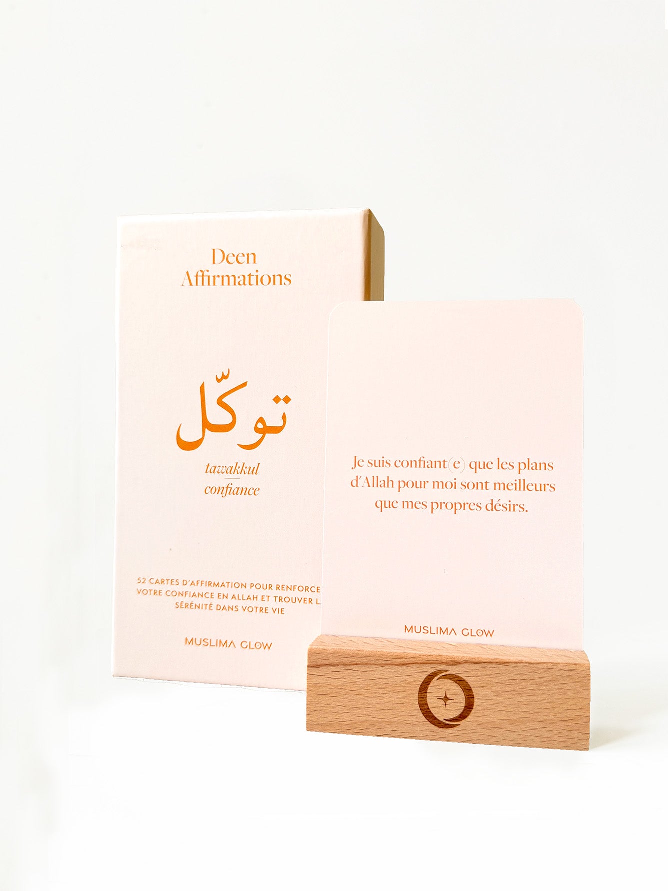 Deen Affirmations Thème Tawakkul/Confiance - 52 cartes d&