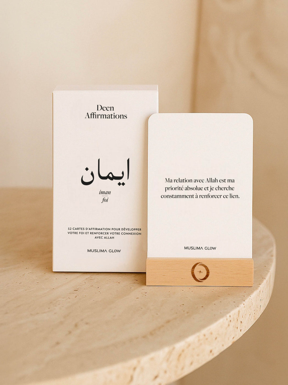 Deen Affirmations Thème Iman/Foi - 52 cartes d&