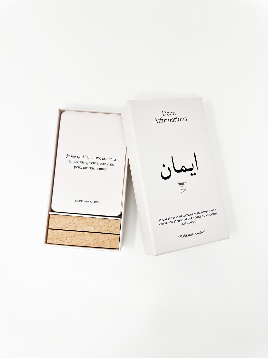 Deen Affirmations Thème Iman/Foi - 52 cartes d&