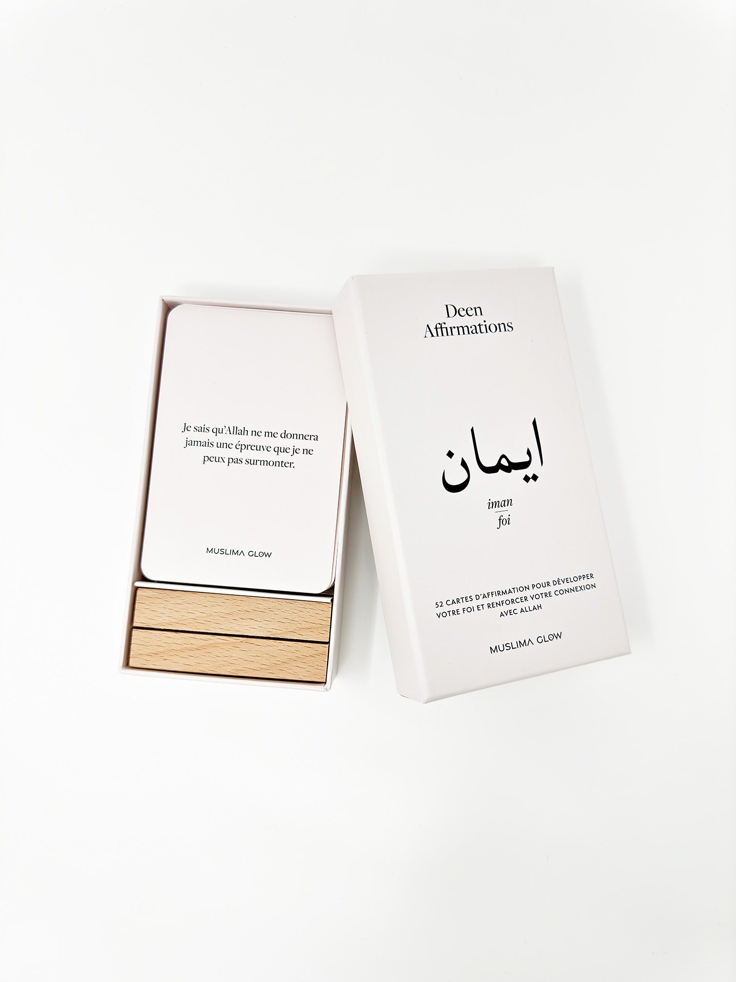 Deen Affirmations Thème Iman/Foi - 52 cartes d&